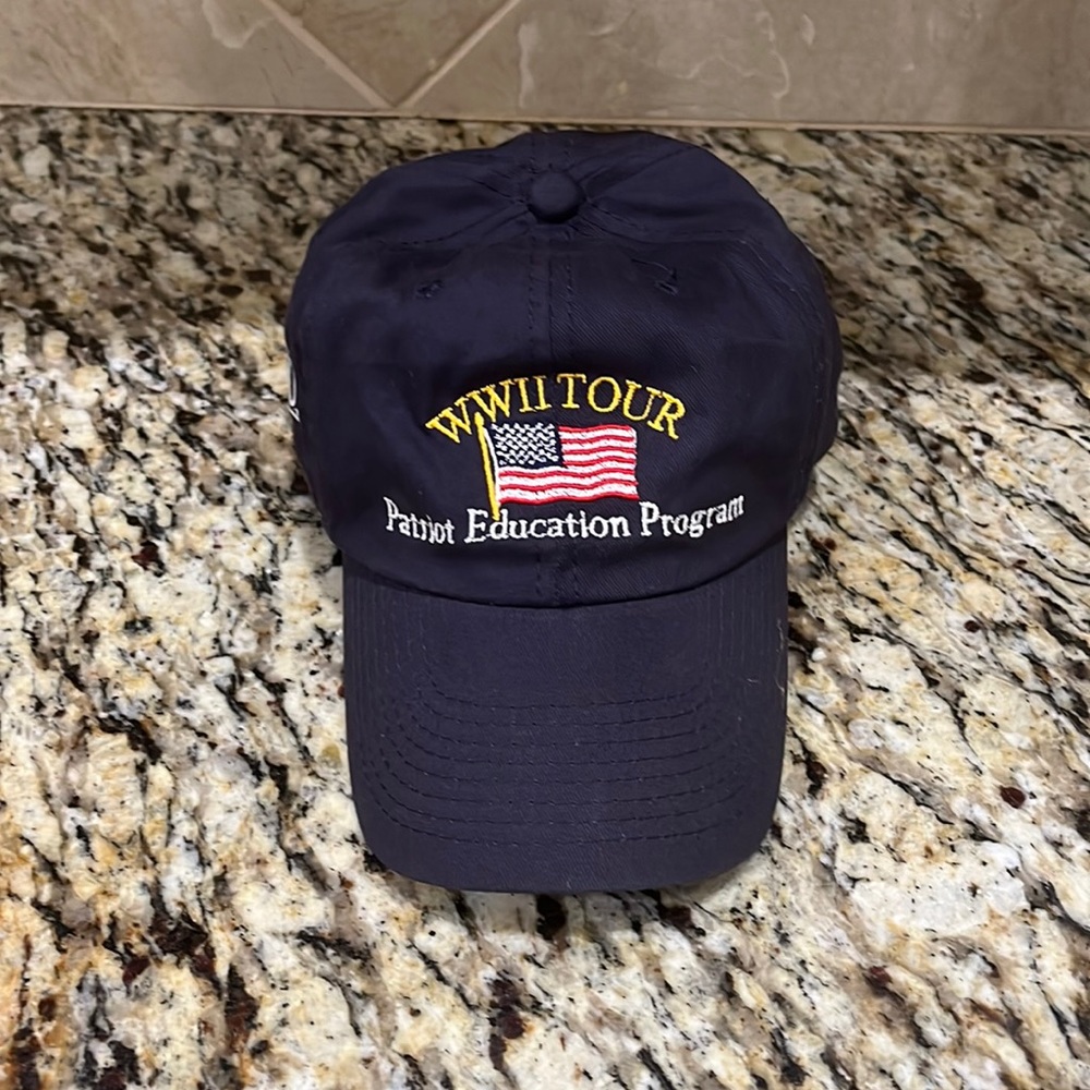 WWII Patriot Education College of the Ozarks Velcro adjustable hat